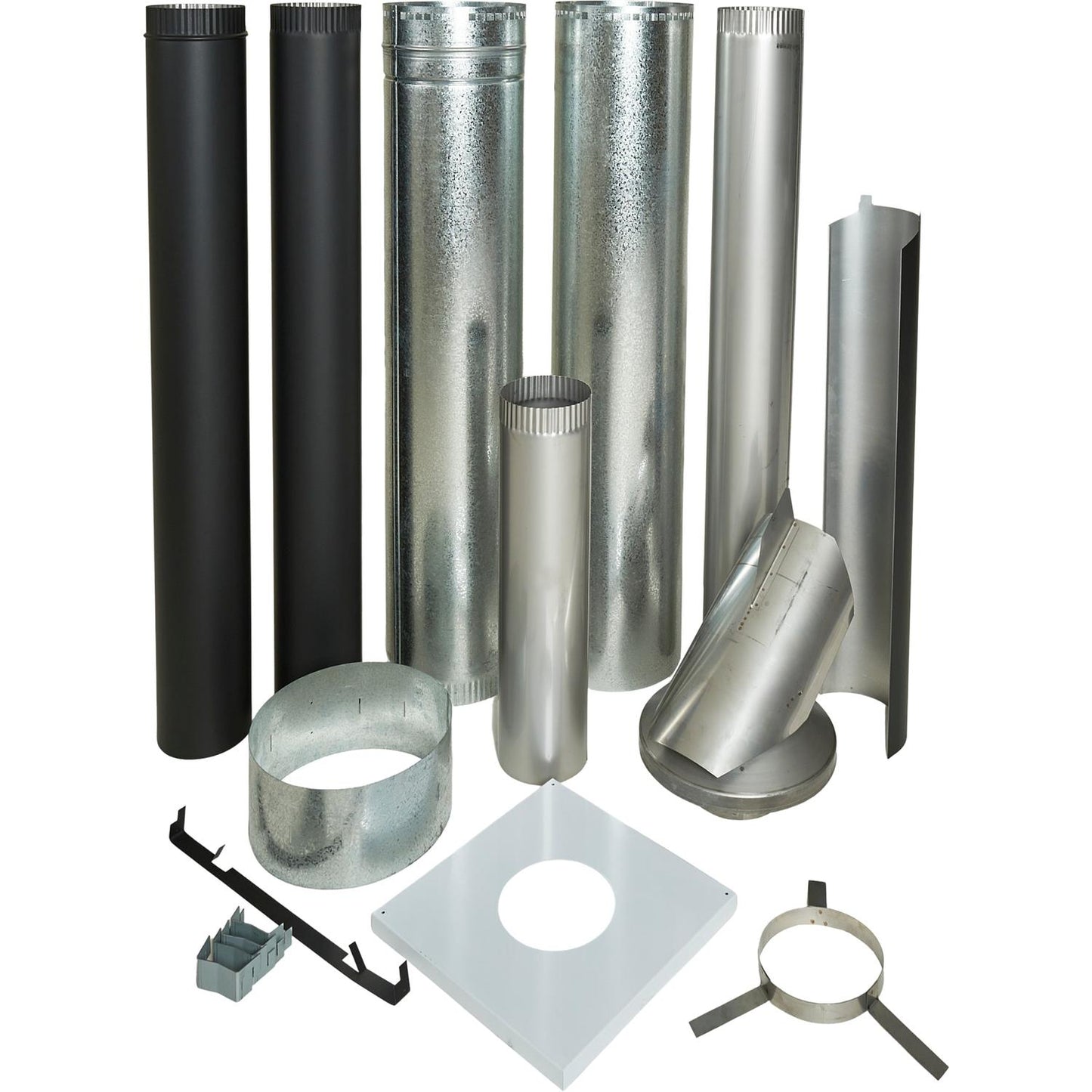 Woodsman Heat Saver Flue Kit & 900mm Shield - RMF