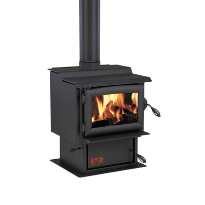 Woodsman The Stag Rural Multi-Fuel Burner Metallic Black