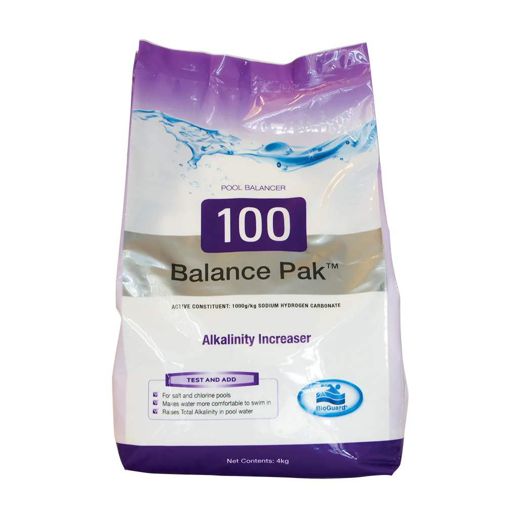 Bioguard Pool Balance Pak 100 4kg – Jeff Evans Ltd