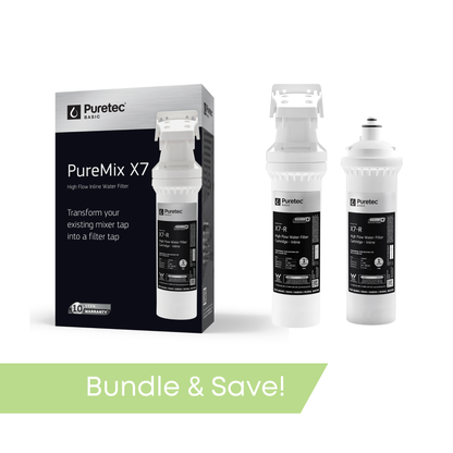 Puretec PureMix X7 Water Filter + X7-R Cartridge Bundle