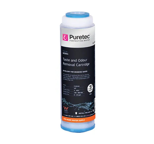 Puretec GC051 Chlorine, Chemical & Sediment Cartridge