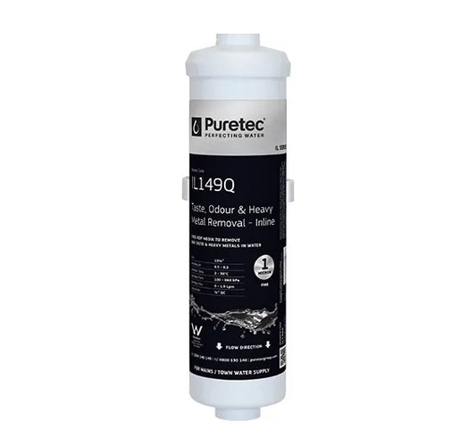 Puretec IL149Q Inline KDF/GAC Replacement Cartridge