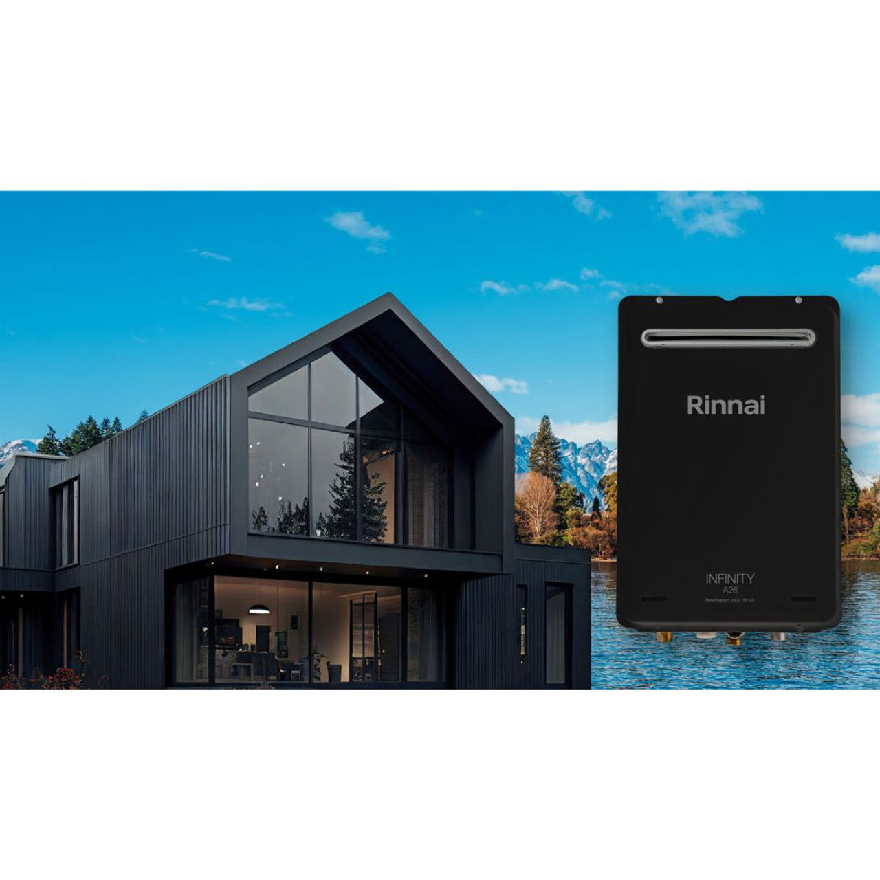 Rinnai Infinity A26 Graphite Natural Gas