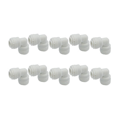 Puretec Elbow Connector, 1/4 tube - 10pk