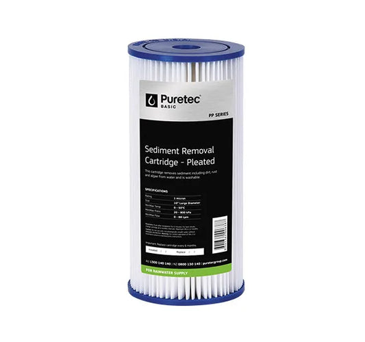 Puretec PP05LD1 Pleated Polyester Washable Cartridge