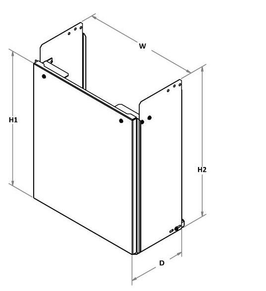 Rinnai Infinity A26 Pipe Cover - Graphite