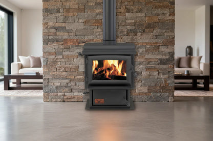 Woodsman The Stag Rural Multi-Fuel Burner Metallic Black