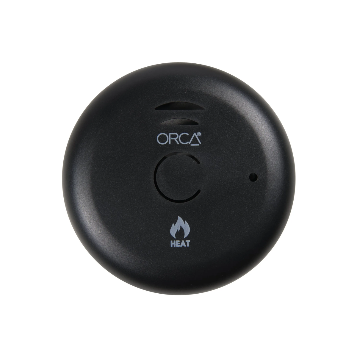 Orca 10 Year Wireless Interlink Heat Alarm - Black