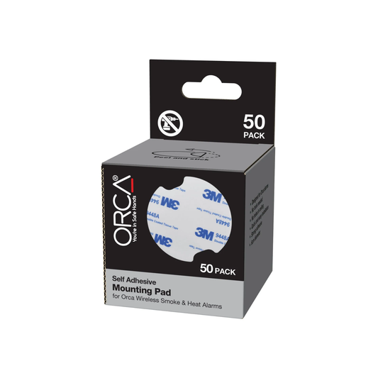 Orca Self Adhesive Mounting Pads (50 Pack)