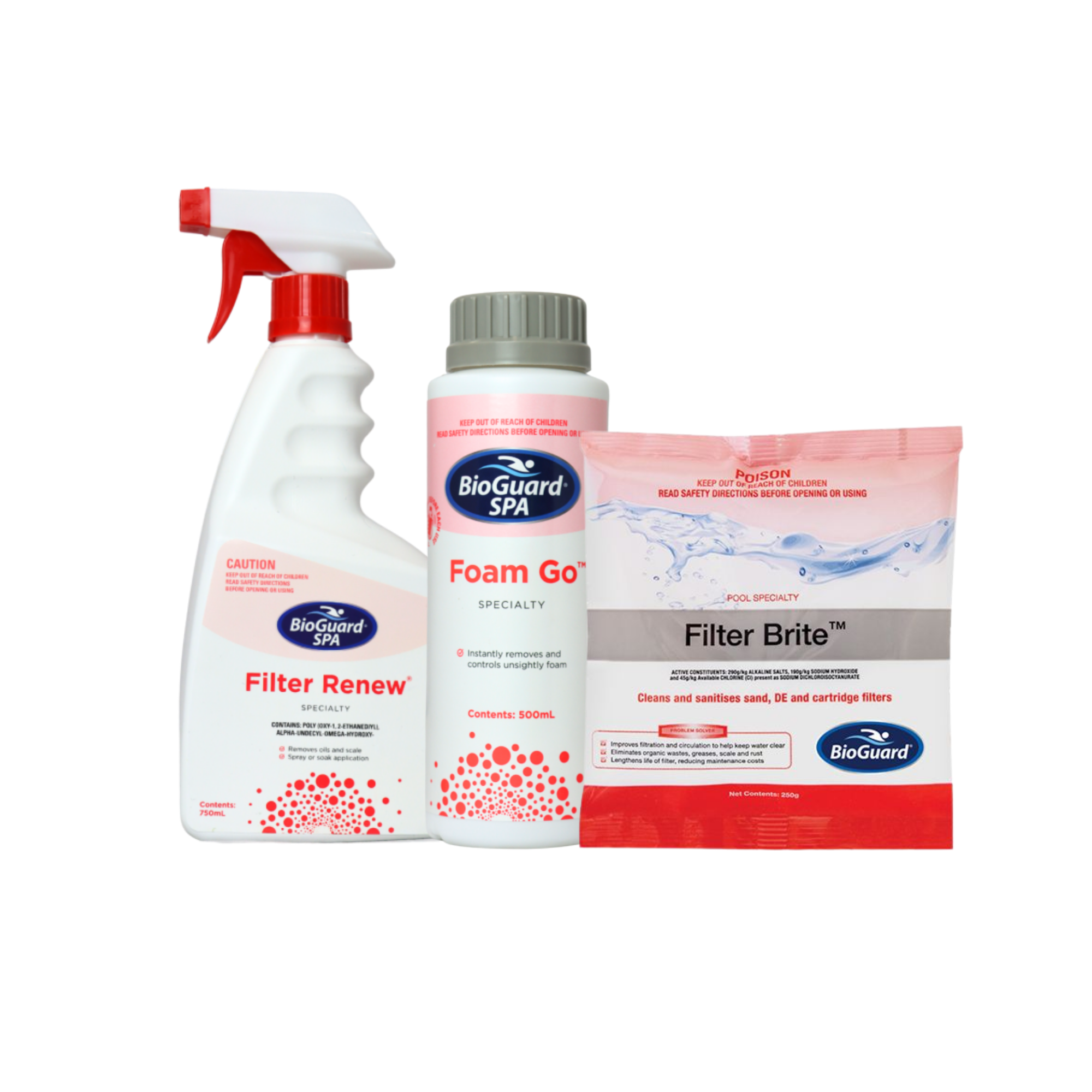 BioGuard Spa Filter Clean Bundle – Jeff Evans Ltd