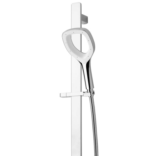 Voda DreamJet Slide Shower - Chrome/White