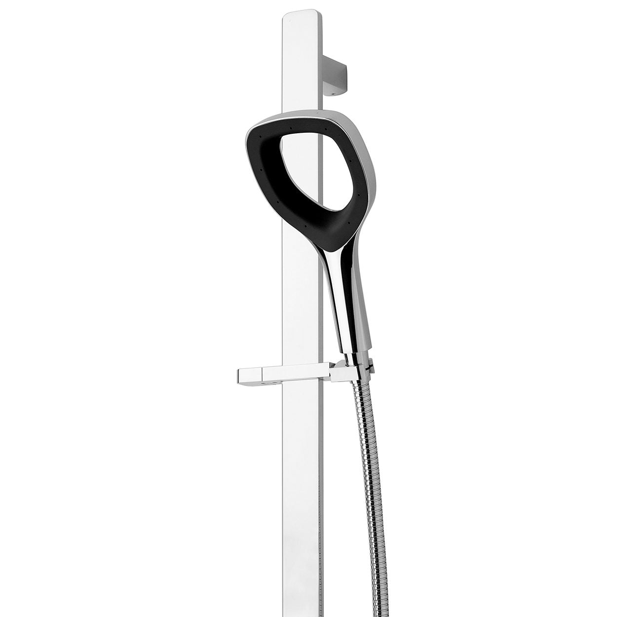 Voda DreamJet Slide Shower - Chrome/Black