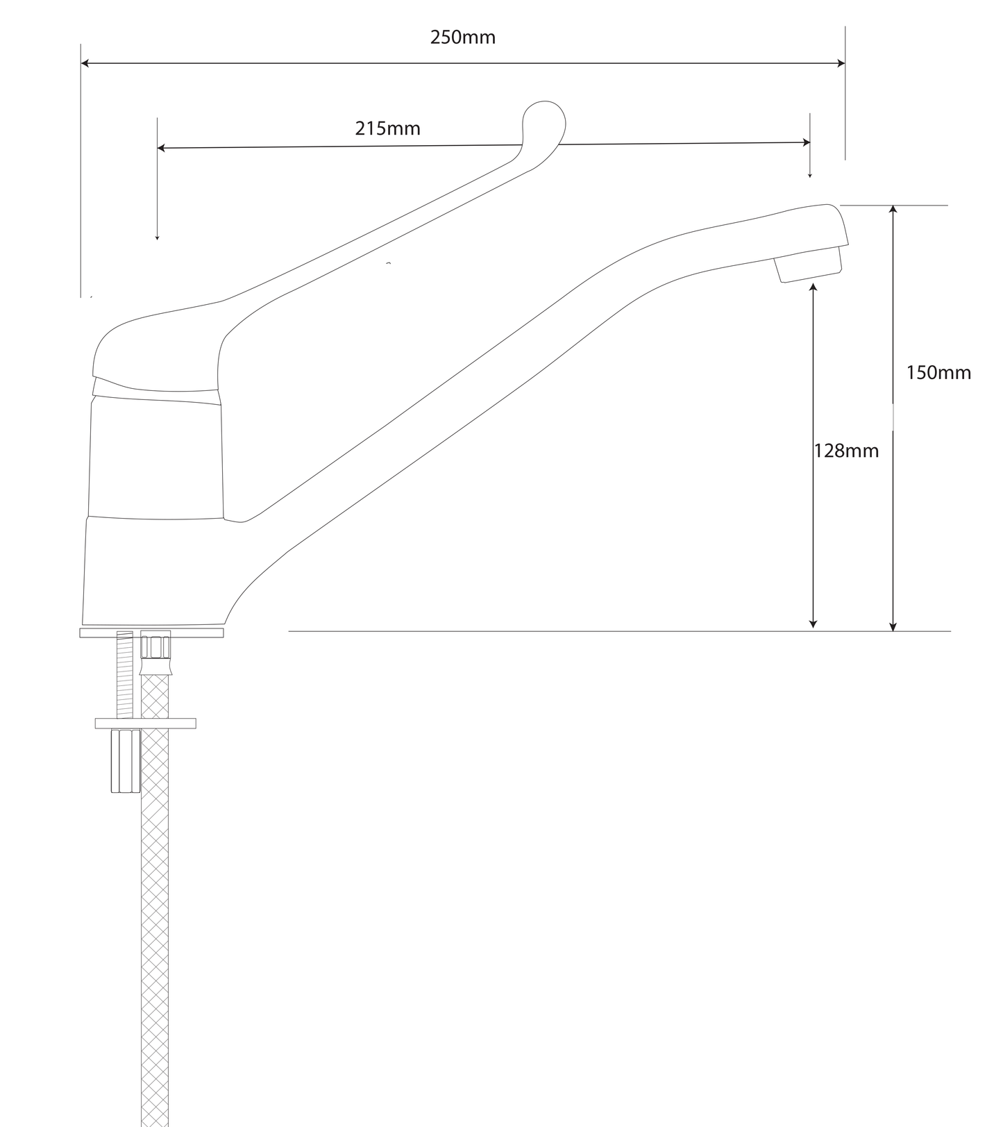 Voda EcoCare Sink Mixer
