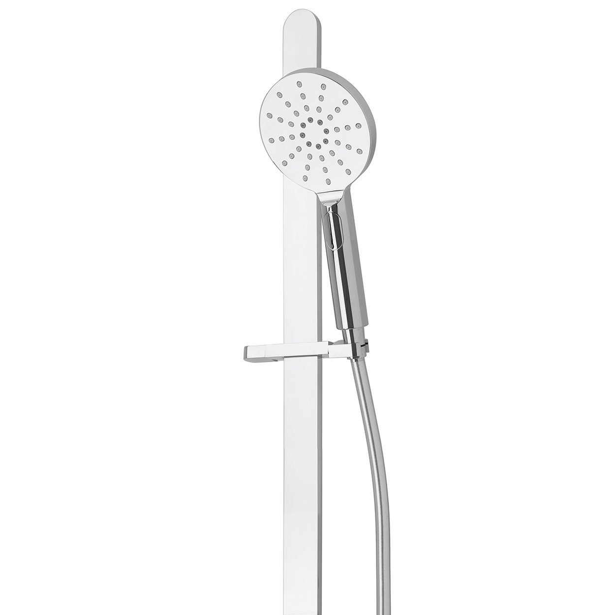 Eclipse 3 Function Slide Shower (Round) - Chrome