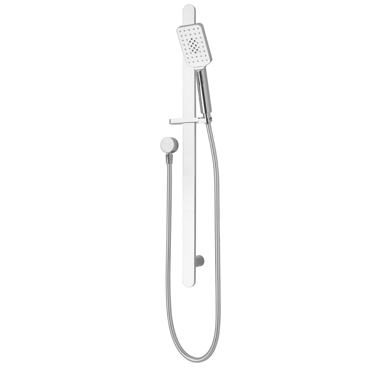 Eclipse 3 Function Slide Shower (Square) - Chrome