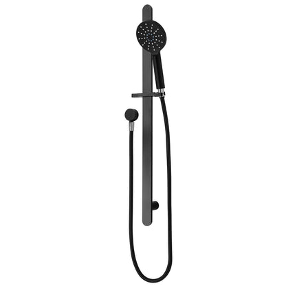 Eclipse 3 Function Slide Shower (Round) - Matte Black