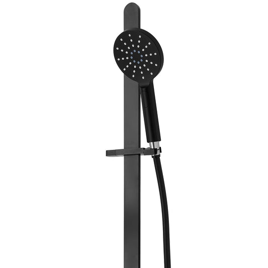Eclipse 3 Function Slide Shower (Round) - Matte Black