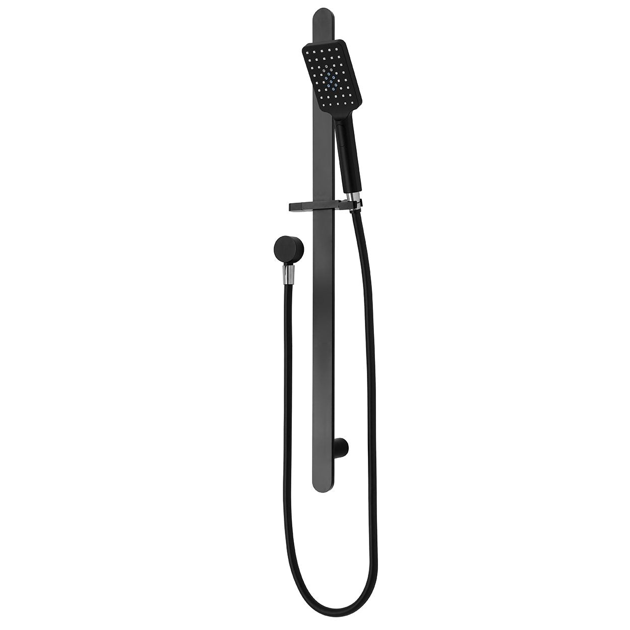 Eclipse 3 Function Slide Shower (Square) - Matte Black