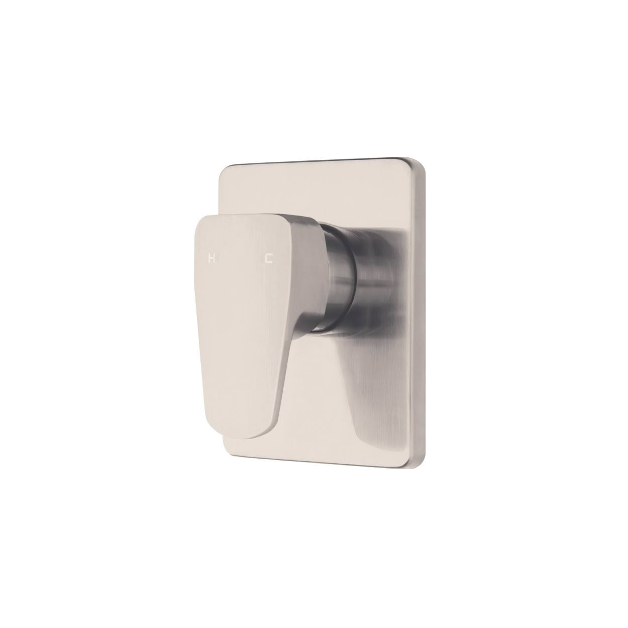 Voda Eclipse Shower Mixer with VORTEX - Brushed Nickel (PVD)