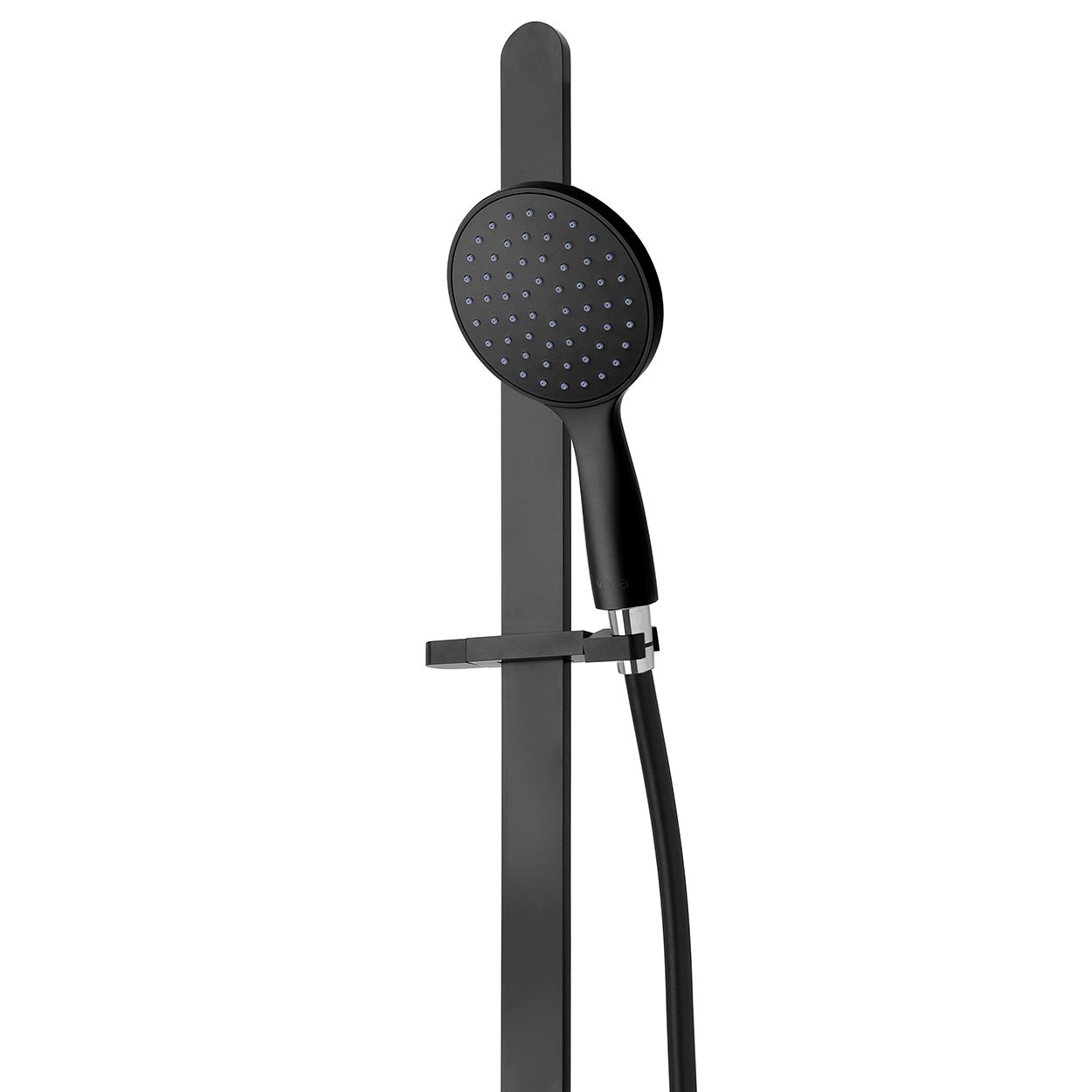 Eclipse 1 Function Slide Shower (Round) - Matte Black