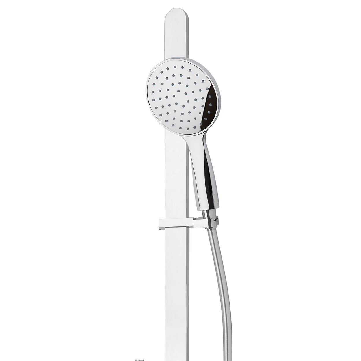 Eclipse 1 Function Slide Shower (Round) - Chrome