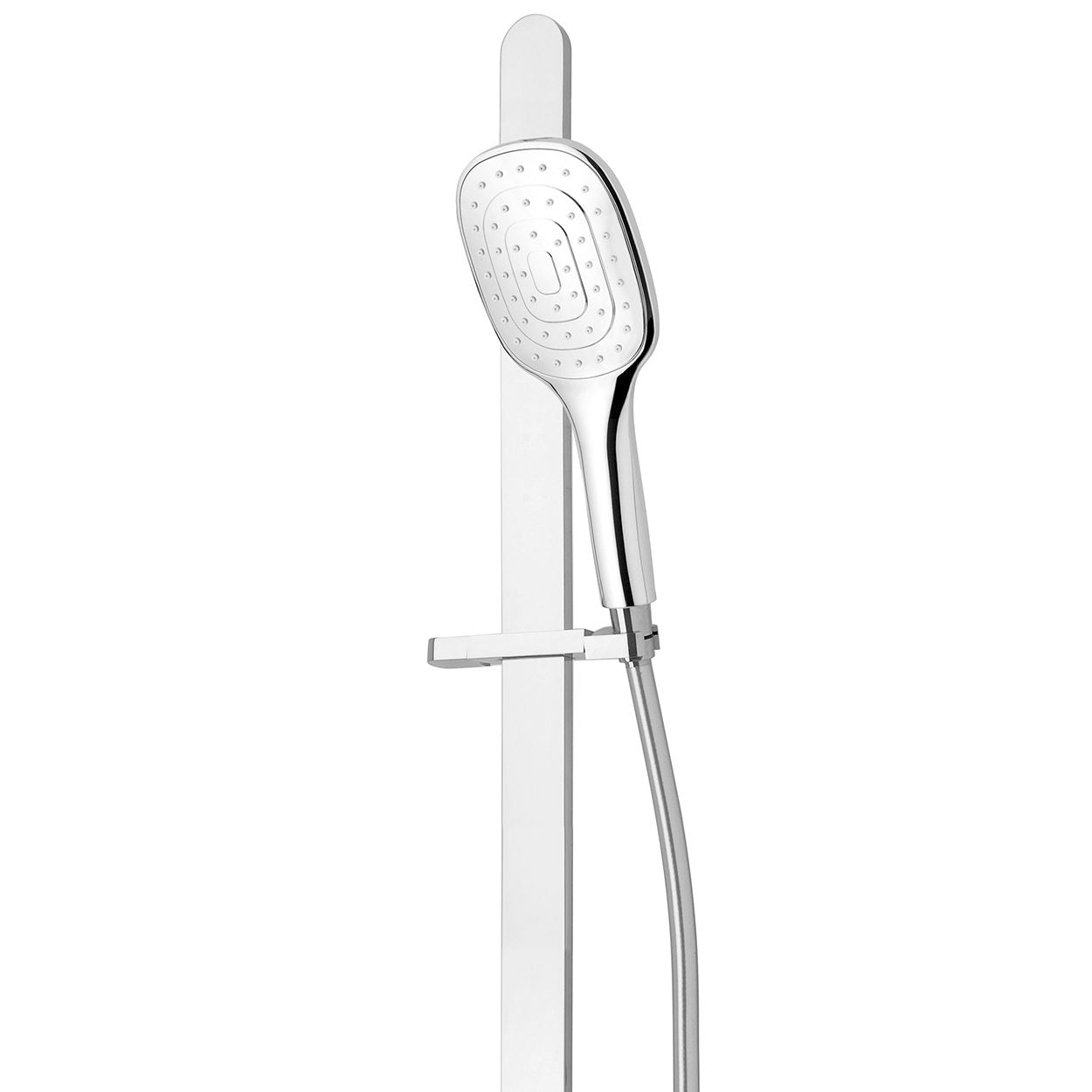 Eclipse 1 Function Slide Shower (Square) - Chrome