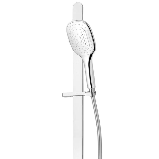 Eclipse 1 Function Slide Shower (Square) - Chrome