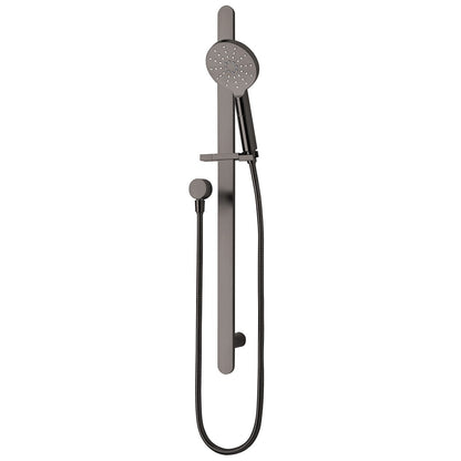 Eclipse 3 Function Slide Shower (Round) - Brushed Gunmetal