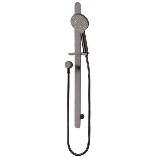 Eclipse 3 Function Slide Shower (Round) - Brushed Gunmetal