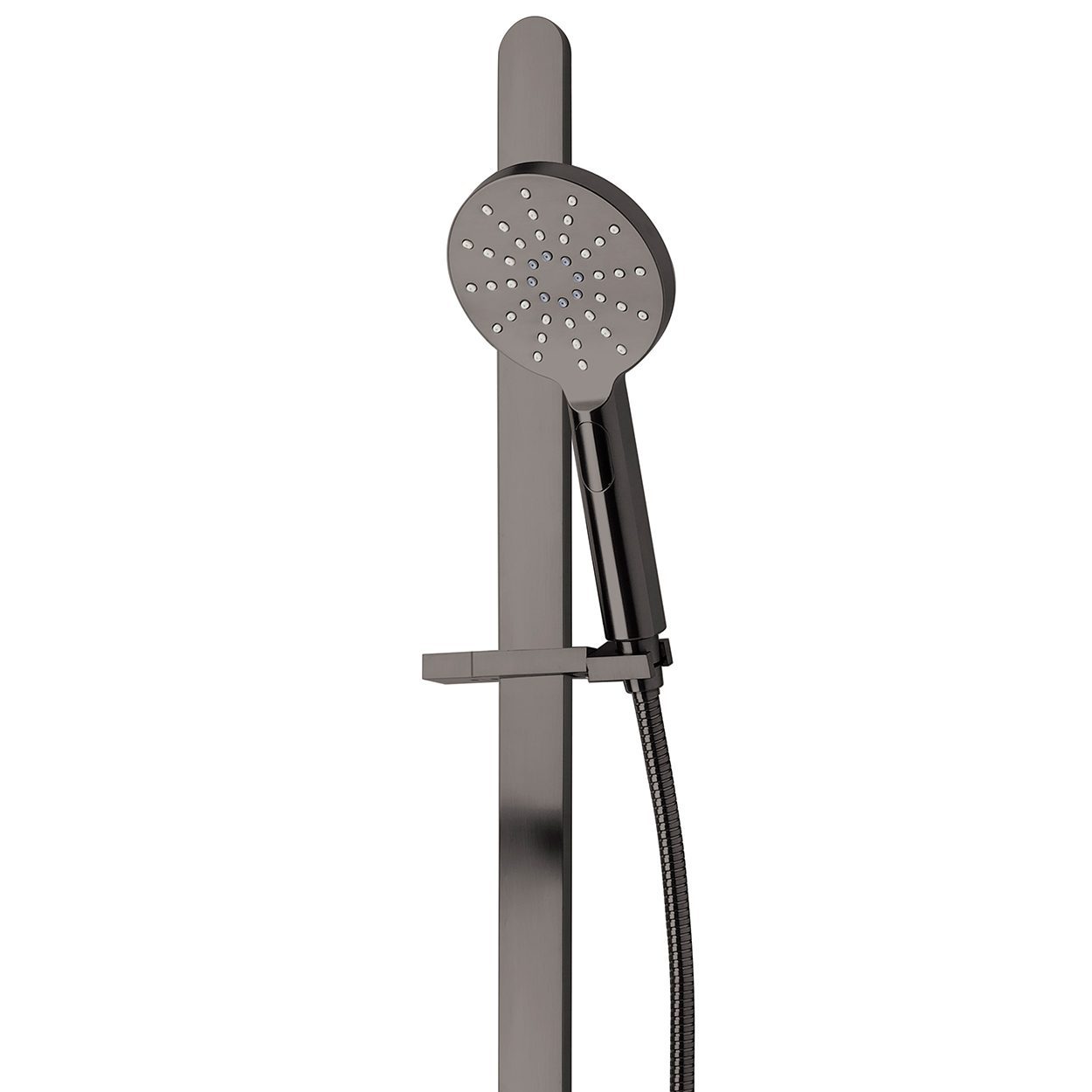Eclipse 3 Function Slide Shower (Round) - Brushed Gunmetal