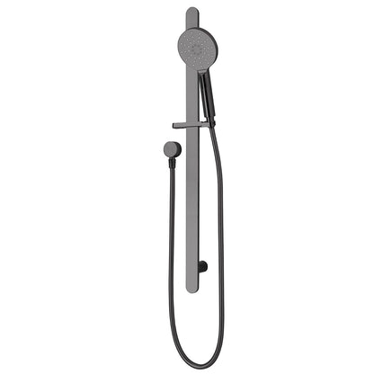 Eclipse 3 Function Slide Shower (Round) - Mirrored Black (PVD)