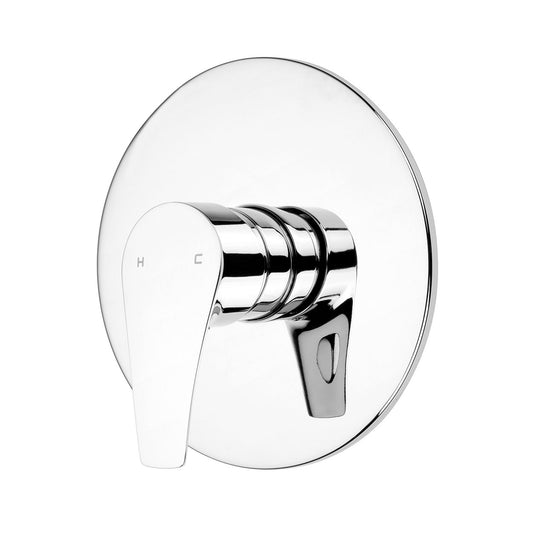EcoMix Vortex Shower Mixer with Jumbo Faceplate
