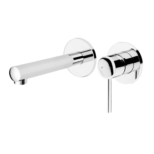 EcoMinimal Wall Mounted Basin Mixer - Chrome