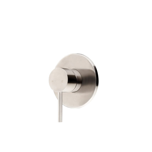 EcoMinimal Shower Mixer - Brushed Nickel