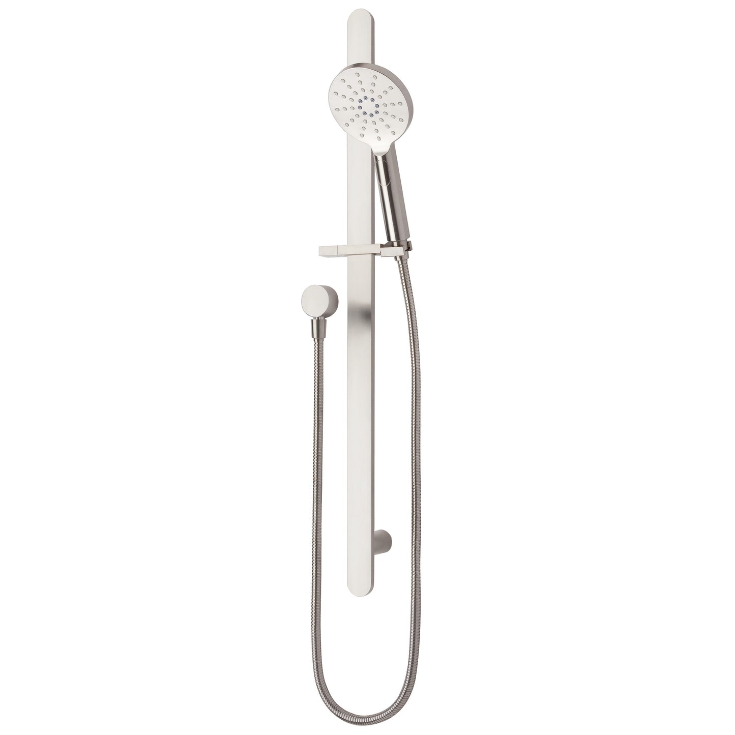 Olympia 3 Function Slide Shower (Round) Brushed