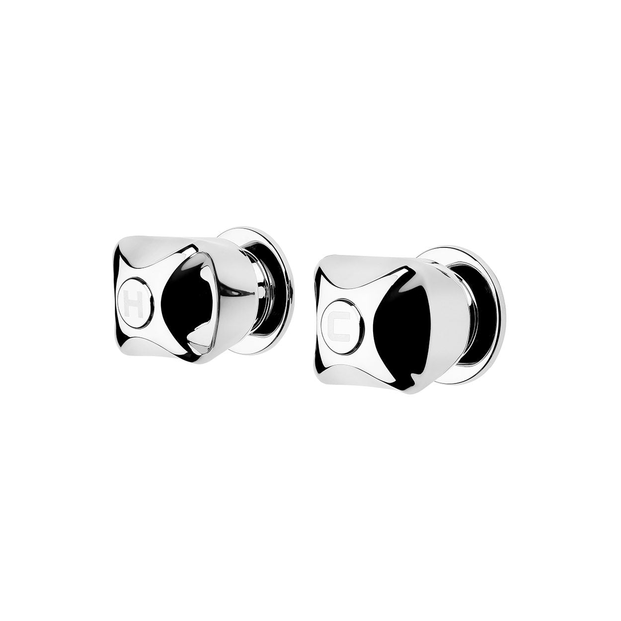 Voda Proline Shower Taps - Chrome