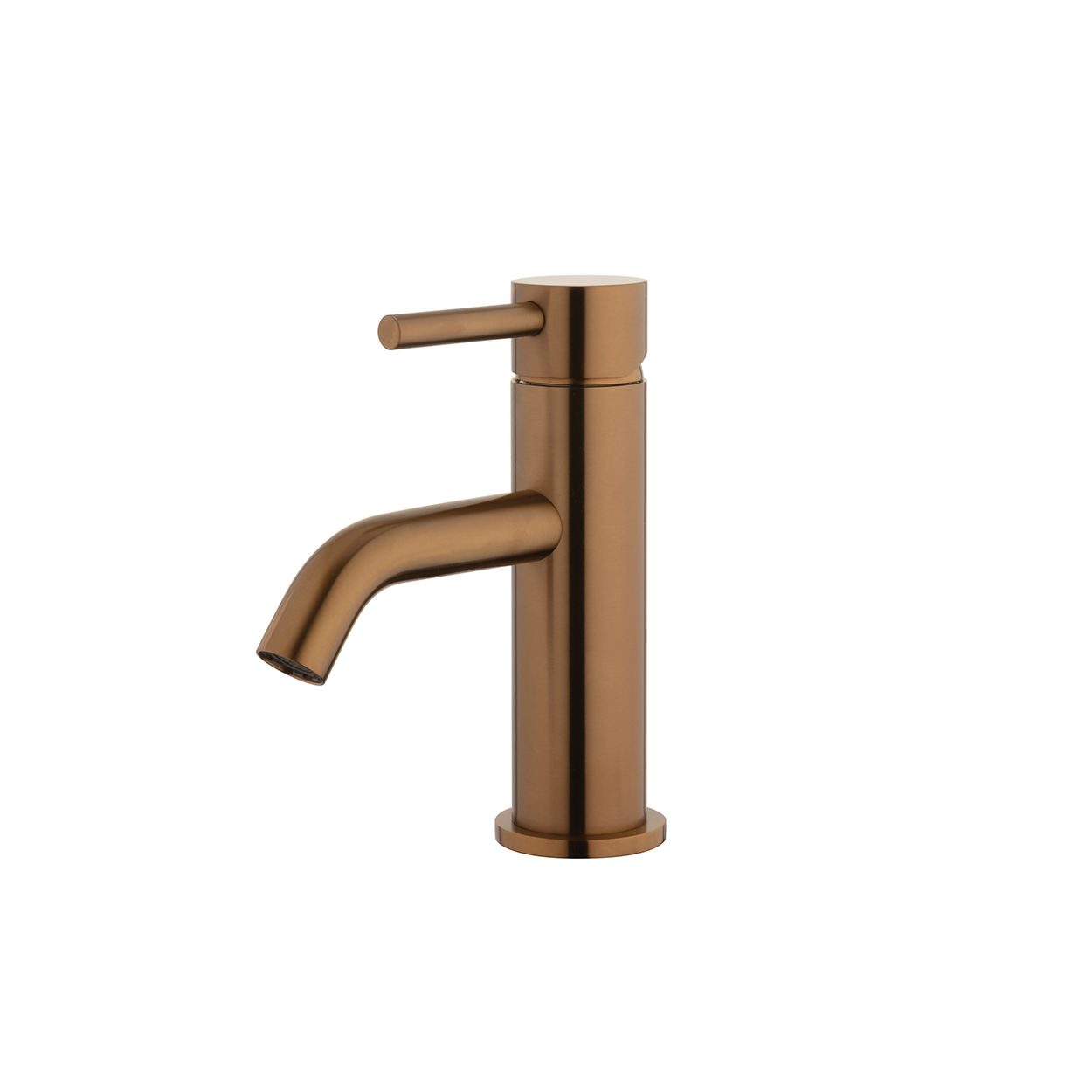 Voda Storm Basin Mixer - Brushed Copper