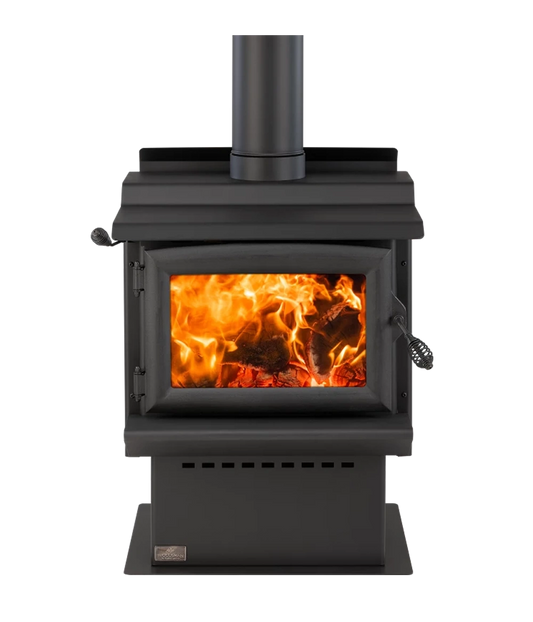 Woodsman Tasman MKII Wood Fire Metallic Black