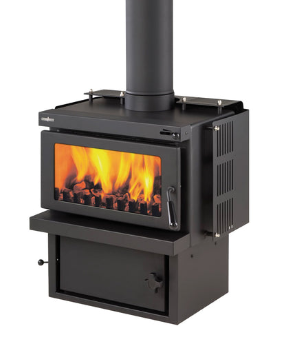 Woodsman RMF Multi-fuel Burner 16kW Metallic Black