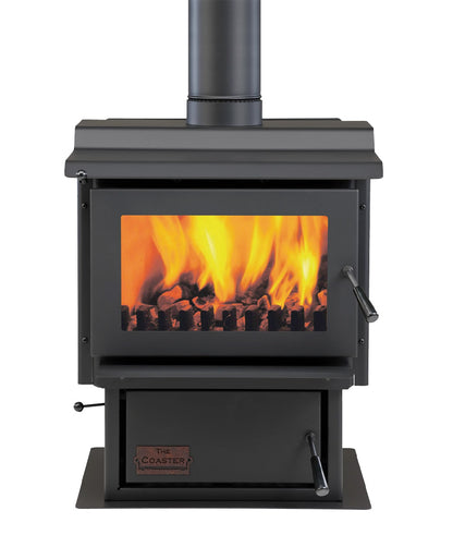 Woodsman The Coaster Rural Multi-Fuel Burner Metallic Black