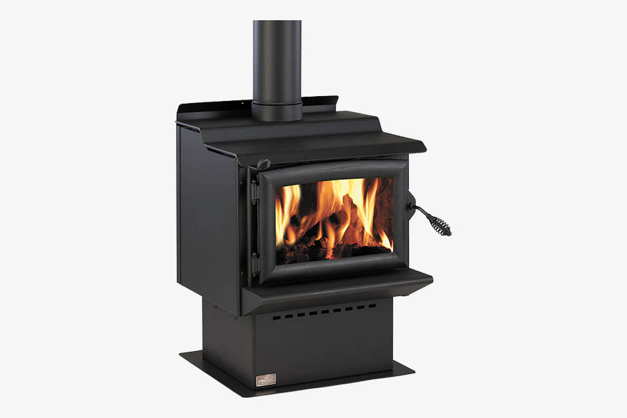 Woodsman Tasman MKII Wood Fire Metallic Black