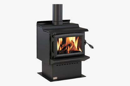 Woodsman Tasman MKII Wood Fire Metallic Black