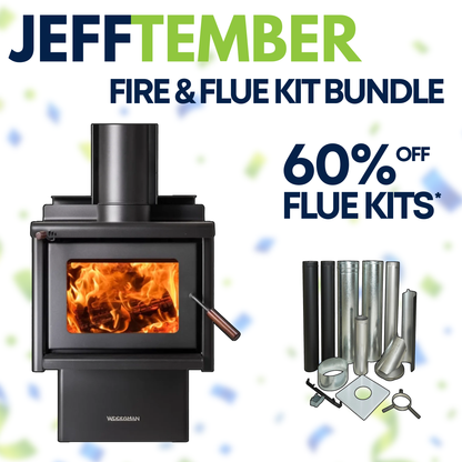 Woodsman Kanaku ULEB Wood Fire and Flue Kit