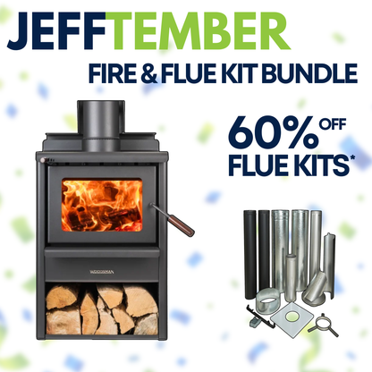 Woodsman Kanaku ULEB Woodbox Fire & Flue Kit