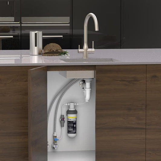Puretec Tripla Elite Z1-E10-BN Mixer Tap & Filter - Brushed Nickel