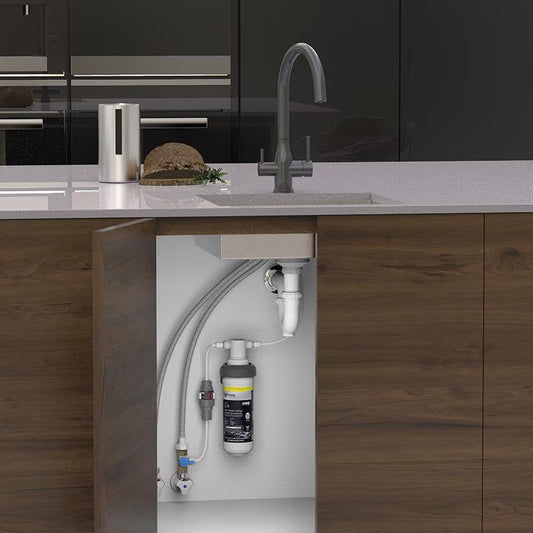 Puretec Tripla Elite Z1-E10-GM Mixer Tap & Filter - Gunmetal