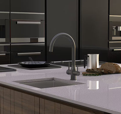 Puretec Tripla Elite Z1-E10-GM Mixer Tap & Filter - Gunmetal