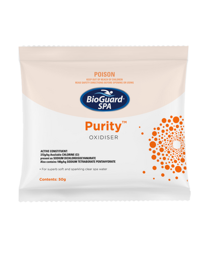 BioGuard Purity Spa Shock 12 x50g Sachets