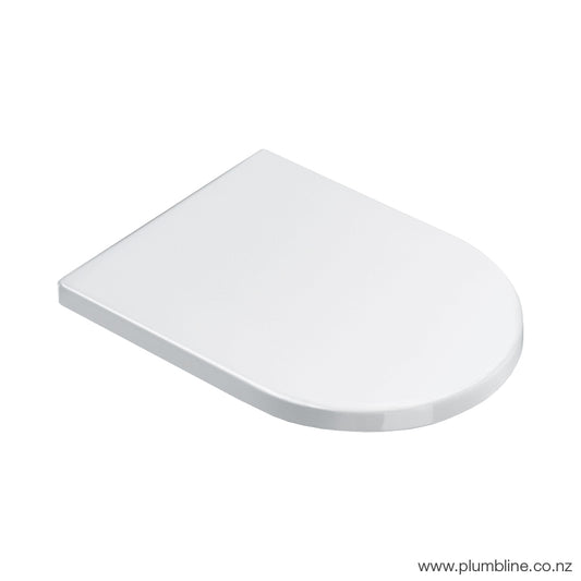 Universal Thick Soft Close Toilet Seat White