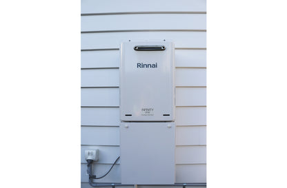 Rinnai Infinity A Series Pipe Cover - White